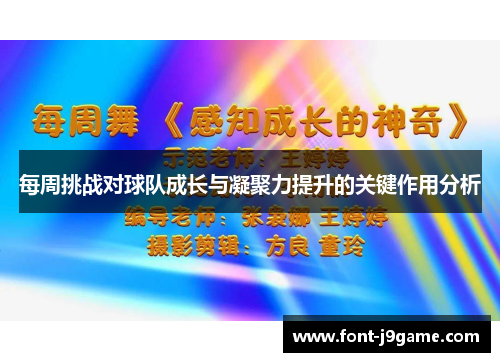 每周挑战对球队成长与凝聚力提升的关键作用分析