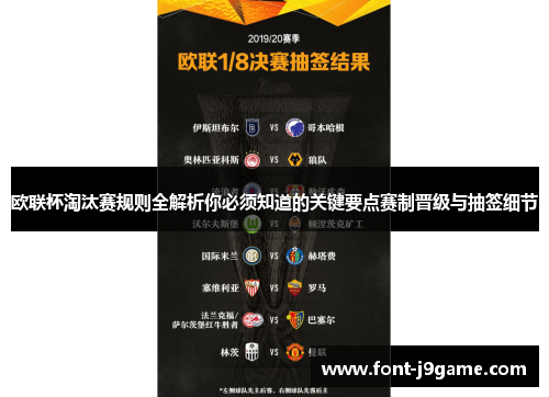 欧联杯淘汰赛规则全解析你必须知道的关键要点赛制晋级与抽签细节